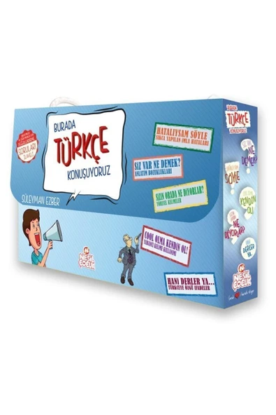 Nesil Çocuk Yayınları Burada Türkçe Konuşuyoruz (5 Kitap Set) - Süleyman Ezber - ürün görseli