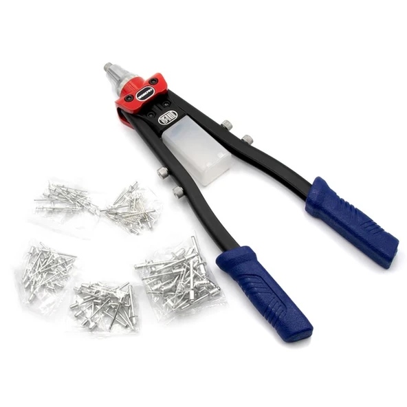 WORKPRO WP225001 5 IN 1 400mm Kollu Profesyonel Perçin Tabancası + 100 Adet Perçin - Resim 3