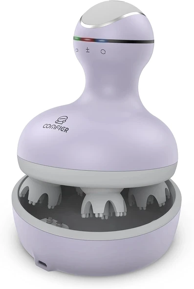 COMFIER Kablosuz Elektrikli Saç Derisi Masaj Cihazı - Mor ürün görseli