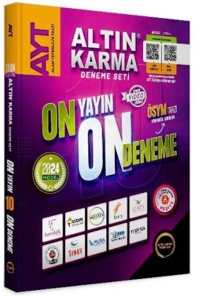 Kida Kitap 2024 Ayt 10 Farklı Yayın 10 Farklı Deneme Seti Son 1 Yıl Çıkmış Sorular Hediye ürün görseli