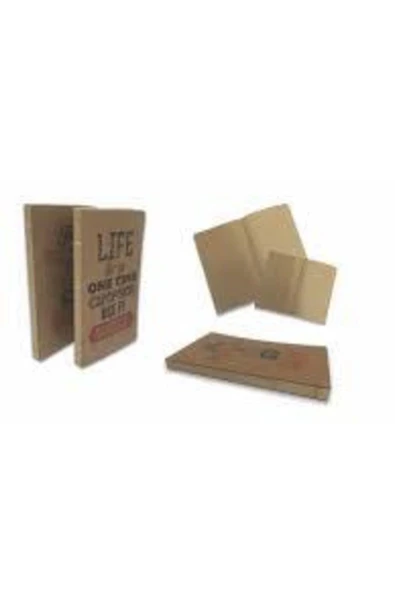 Lizz Liz Defter 13x21 Doğal Görünümlü Kraft Sdkf1 ürün görseli