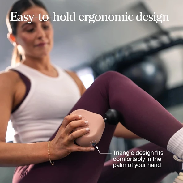 TheraGun Mini (3. Nesil) - Ultra Taşınabilir Masaj Tabancası - Çöl/Gül Rengi - Resim 5