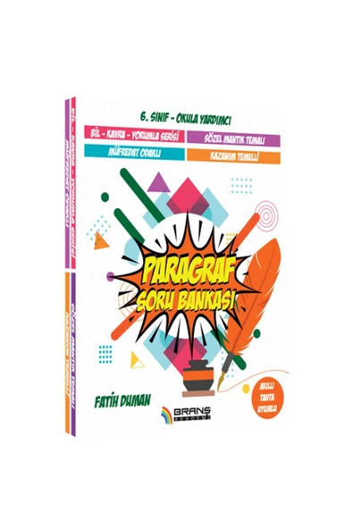 Branş Akademi Yayınları 6.sınıf Paragraf Soru Bankası ürün görseli