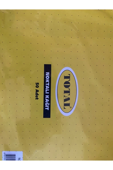 TOTAL NOKTALI KAĞIT 50 Lİ ürün görseli