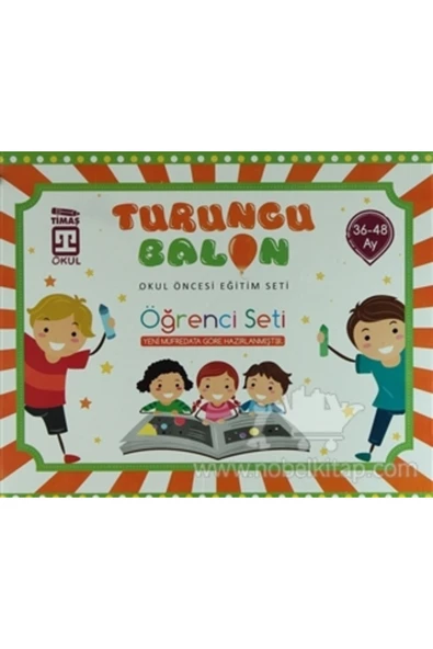 Timaş Turuncu Balon & Okul Öncesi Eğitim Seti 36-48 Ay ürün görseli