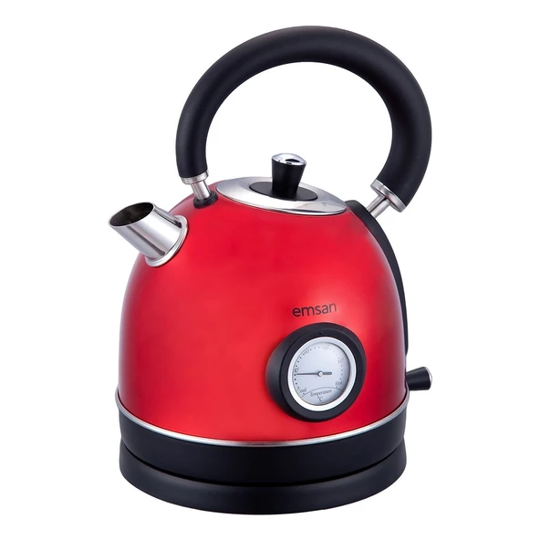 Emsan Turtle Kettle Red - Resim 6