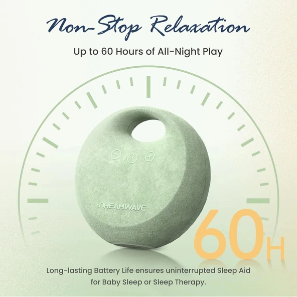 Dekala DreamWave Beyaz Gürültü Ses Makinesi Bebek Uyku Yatıştırıcı - Resim 6