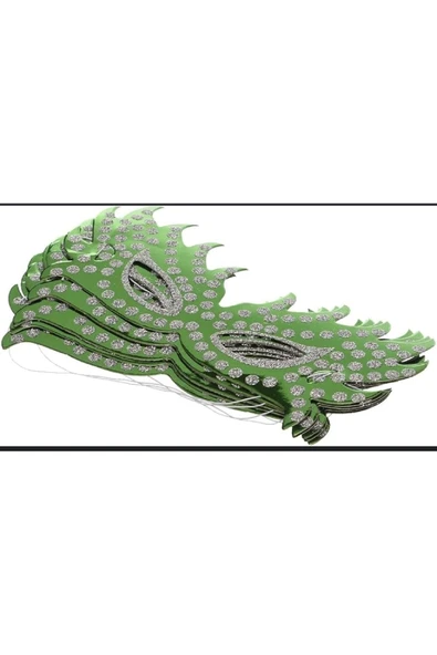 Saray MASKE METALİZE GÖZ MASKESİ 12Lİ PAKET ürün görseli