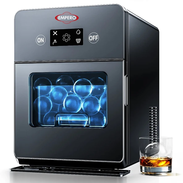 Empero EMP.SPHERE.ICE Küre Buz Makinesi 140 Adet/Gün - Resim 3
