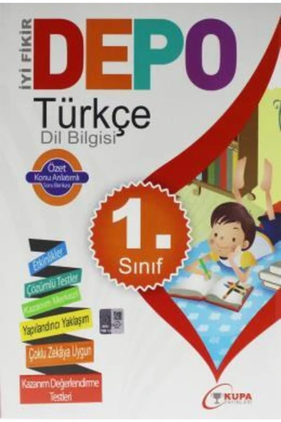 Kupa Yayınları 1. Sınıf Türkçe Ödev Kitabı ürün görseli