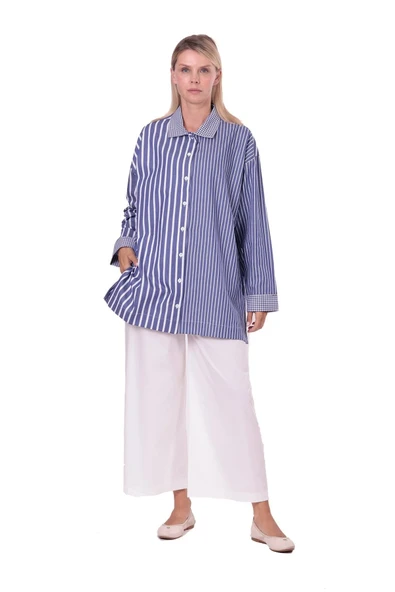 İNVEE Mico Gömlek LACİVERT 7082 - Resim 2