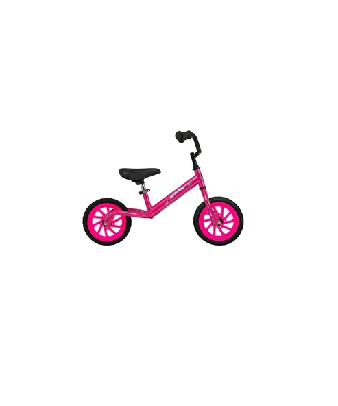 BİSAN B-BIKE KIZ ÇOCUK DENGE BİSİKLETİ 15CM V 12 JANT METALİK PEMBE ürün görseli