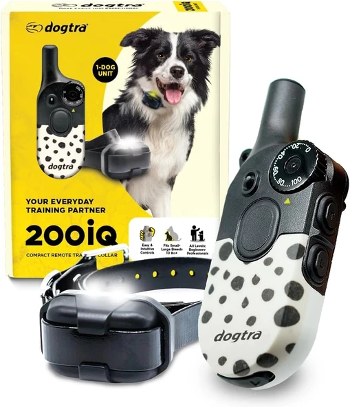 Dogtra 200iQ Uzaktan Eğitim E-Tasması 4,5+ Kg Köpekler - Modern Dots ürün görseli 1