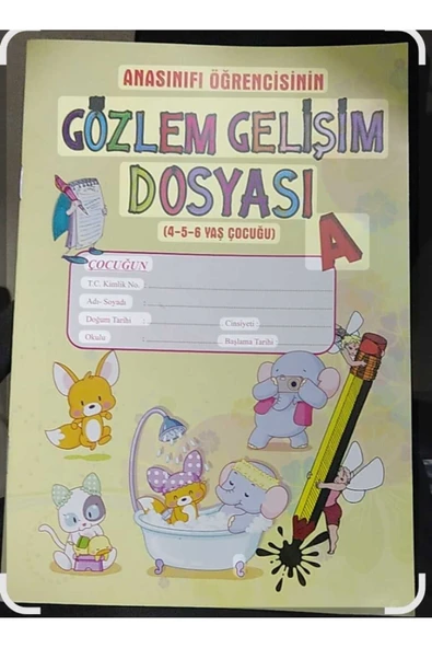 Gültaş Gözlem Gelişim Dosyası - Okul Öncesi Eğitim ürün görseli