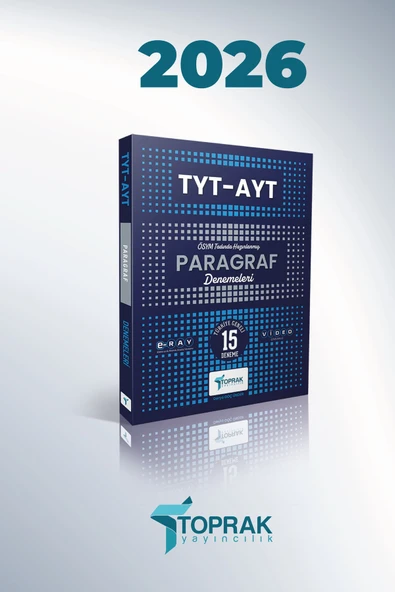 TYT-AYT PARAGRAF DENEME KİTABI ürün görseli
