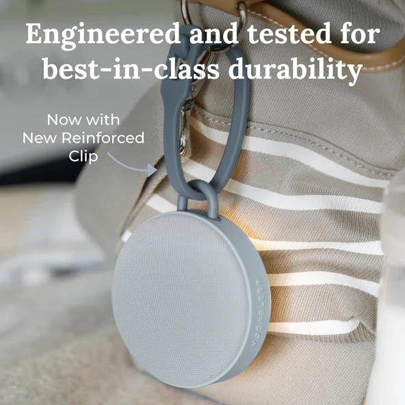 Yogasleep Hushh 2 Taşınabilir Ses Makinesi - Aydınlatmalı Düğmeler - Ay Işığı Mavisi - Resim 5