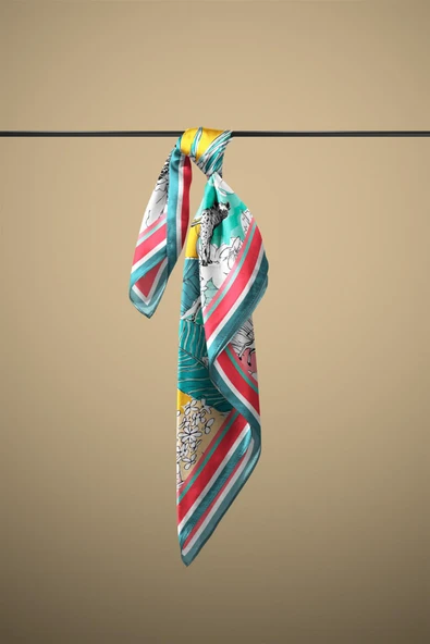 B110 TROPICAL TASARIM BANDANA - Resim 5