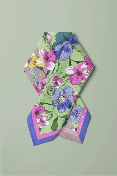 C15 KADIN DESENLİ BANDANA - Resim 5