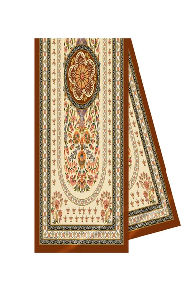 Modabutik Şal Desenli Kadın Fular - Resim 2