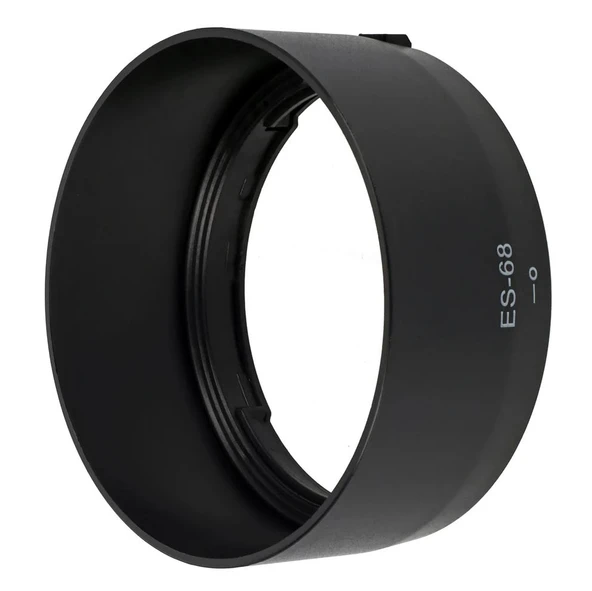 Ayex ES-68 Parasoley Canon EF 50mm f/1.8 STM ile Uyumlu Lens Hood - Resim 2