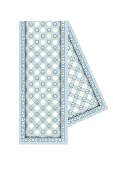 Modabutik Papatya Desenli Fular - Resim 3