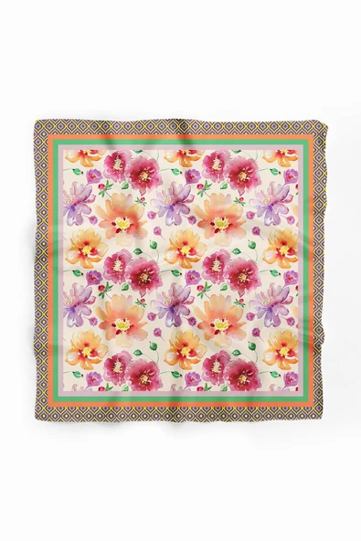 C13 KADIN DESENLİ BANDANA - Resim 2