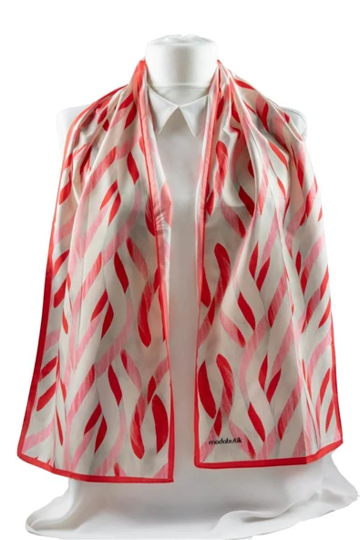 Modabutik Geometri Desenli Fular - Resim 5