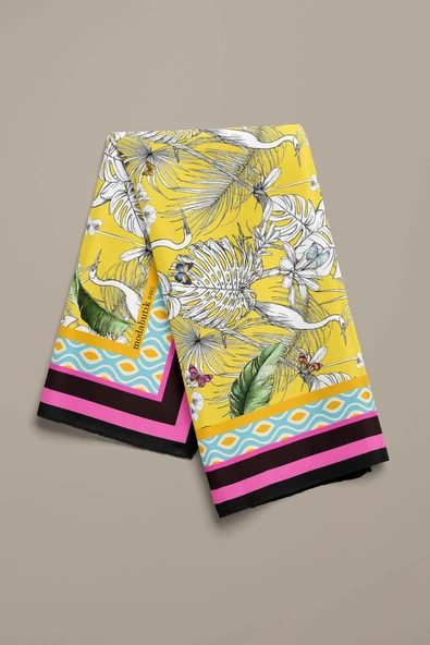 C12 KADIN DESENLİ BANDANA - Resim 6