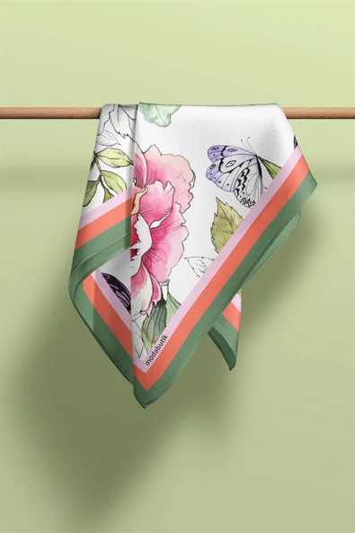 G4 FLORAL TASARIMLI BANDANA - Resim 6