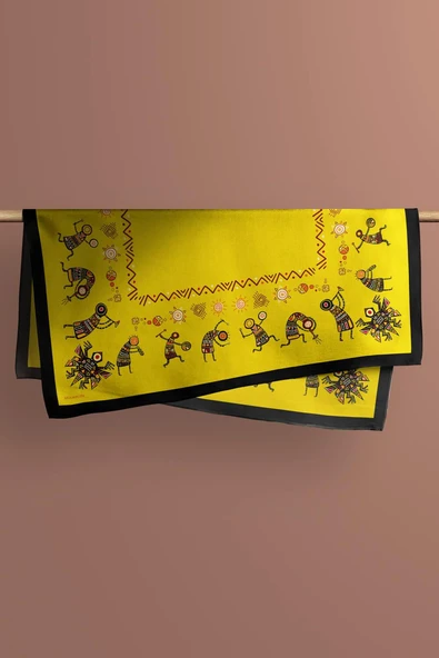 KADIN DESENLİ BANDANA - Resim 4