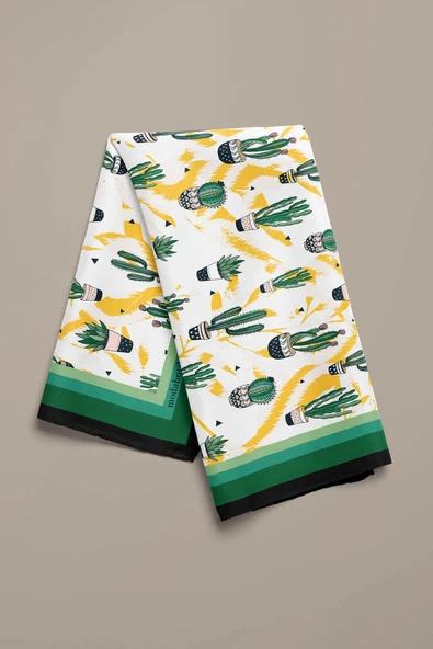 C33 KADIN DESENLİ BANDANA - Resim 6