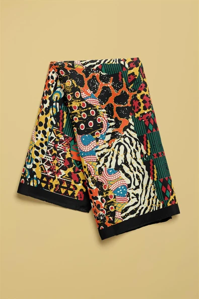 H4 KADIN DESENLİ BANDANA - Resim 3