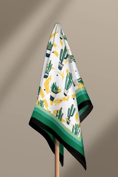 C33 KADIN DESENLİ BANDANA - Resim 3