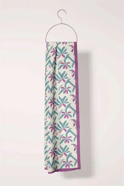 Modabutik Geometri Desenli Fular - Resim 4