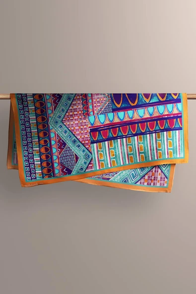 C47 KADIN DESENLİ BANDANA - Resim 4