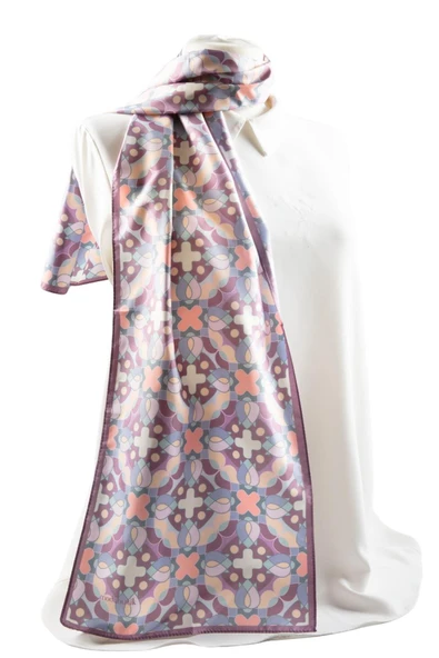 I101 Modabutik Geometri Desenli Fular ürün görseli