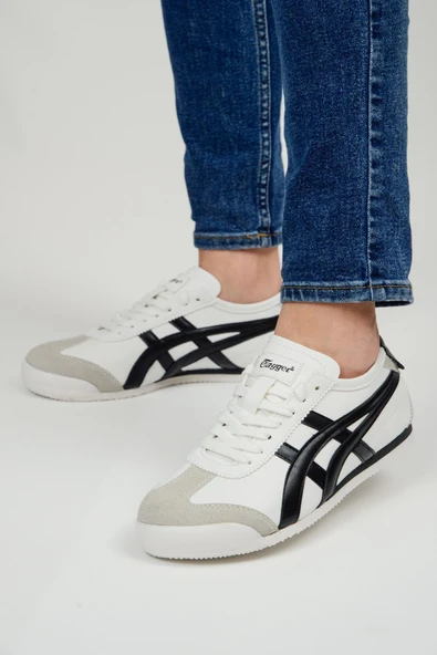 Orthopedix Unisex Sneakers Spor Ayakkabı Beyaz - Siyah / Beden : 40 / Cinsiyet : Unisex ürün görseli 1