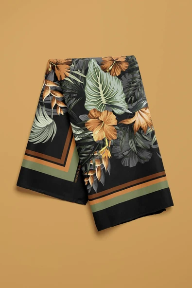 C115 DOĞA DESENLİ BANDANA - Resim 4