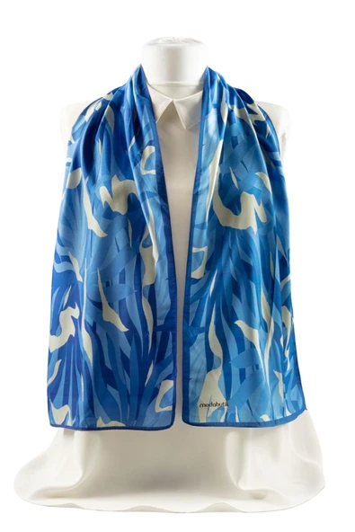 Modabutik Geometrik Desenli Kadın Fular - Resim 5