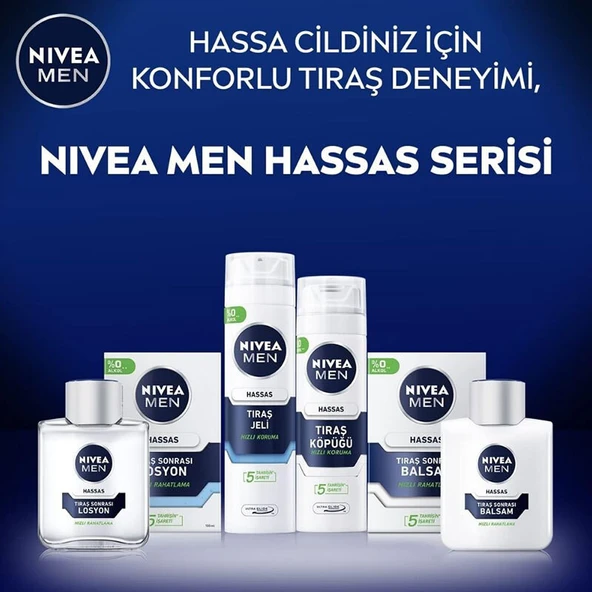 Nivea Men Hassas Tıraş Jeli 200 ml - Resim 4