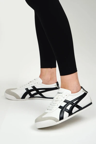 e Tayger Mexico Unisex Sneaker "Beyaz.Siyah" Kaymaz Taban Günlük Spor Ayakkabı / Beden : 36 / Cinsiyet : Unisex ürün görseli 1