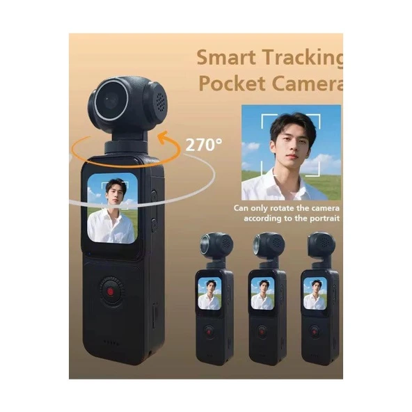 5k Ultra Hd Aksiyon Kamerası Ultra Stabil Çekim, Anti-shake Teknolojisi - Resim 4