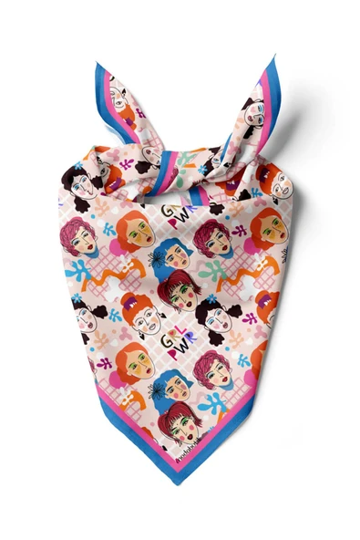 D89 Modabutik GRL PWR Bandana ürün görseli