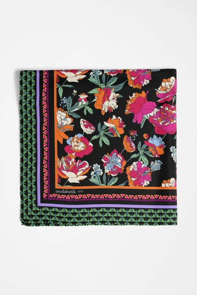 Y96 KADIN DESENLİ BANDANA - Resim 6