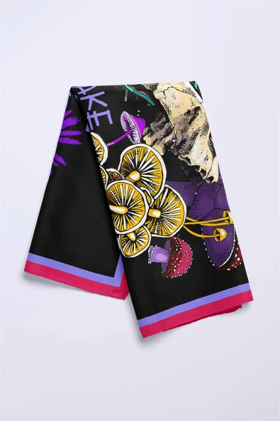 Modabutik Kurukafa Desenli Bandana - Resim 6