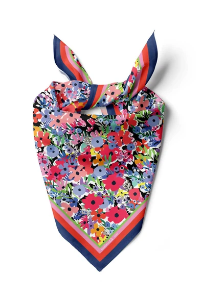 Y52 MODERN ÇİÇEKLİ TASARIM BANDANA DG12089 ürün görseli