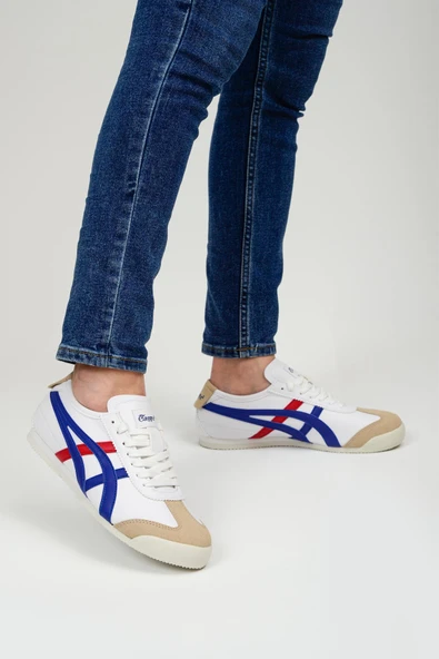 Orthopedix Unisex Sneakers Spor Ayakkabı Beyaz-mavi-kırmızı / Beden : 44 / Cinsiyet : Unisex ürün görseli