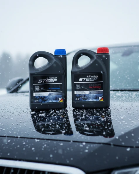 STEEP Coollife Antifriz Mavi -37 Derece Kırmızı -42 Derece - Resim 2