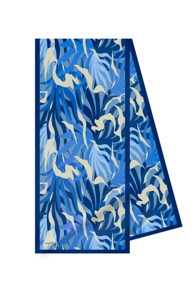 Modabutik Geometrik Desenli Kadın Fular - Resim 2