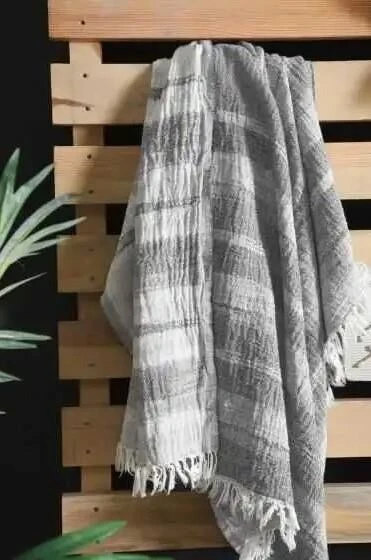 Sarev Marta Plaj Havlusu Gri ürün görseli